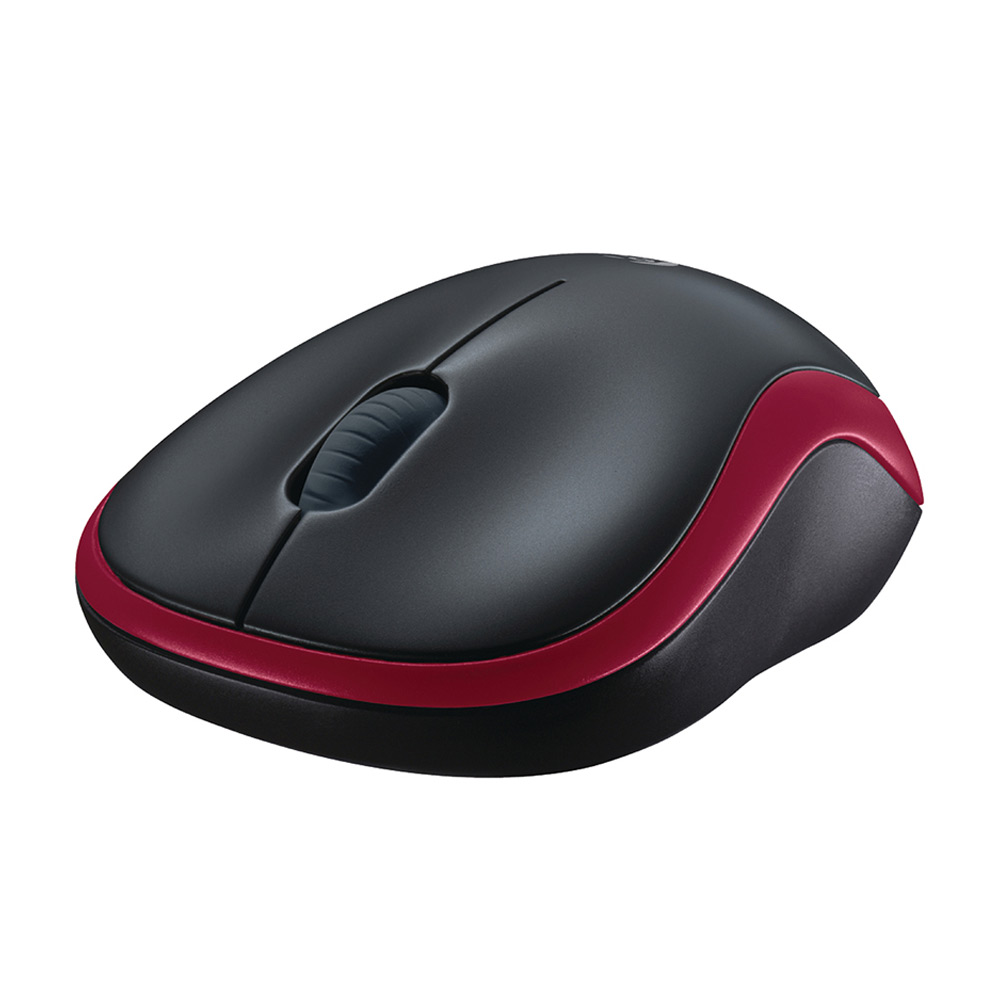Chuột máy tính Logitech M185 Wireless (Red)