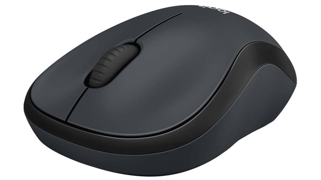 Chuột máy tính Logitech M221 Wireless (Xám đen)
