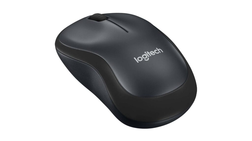 Chuột máy tính Logitech M221 Wireless (Xám đen)