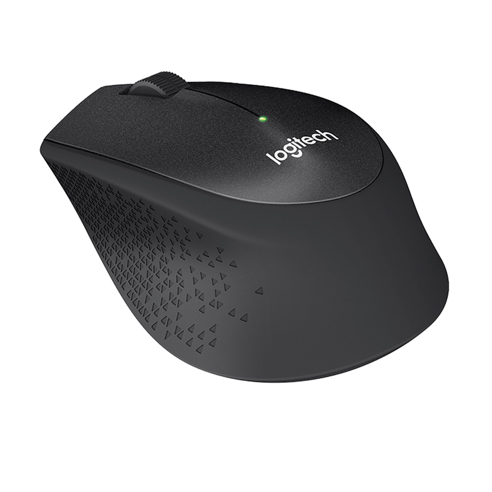 Chuột máy tính Logitech M331 Silent Plus Wireless (Black)