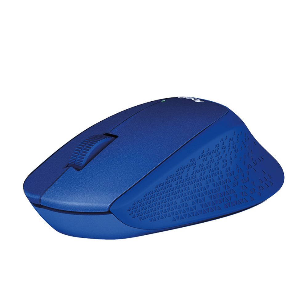 Chuột máy tính Logitech M331 Silent Plus Wireless (Blue)