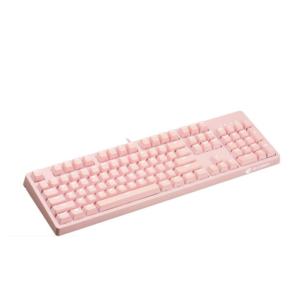Bàn phím cơ E-Dra EK3104 Dream Pink Huano Brown Switch