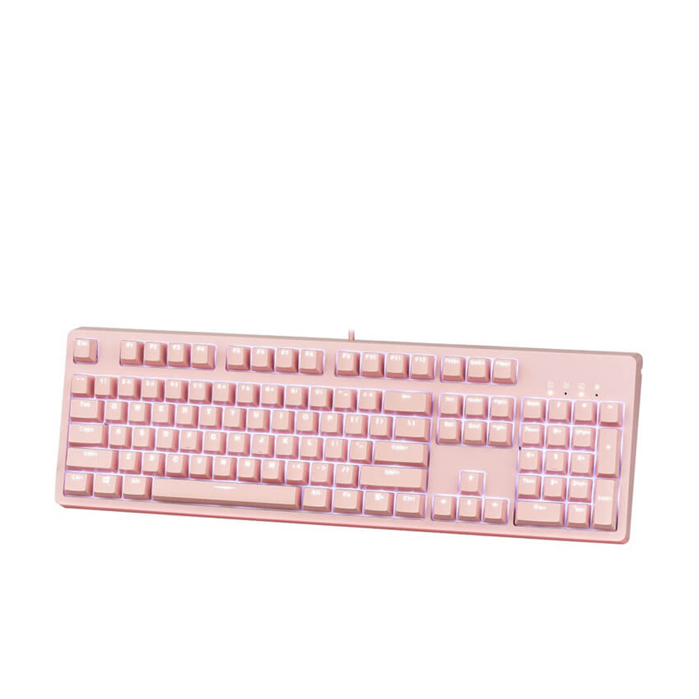 Bàn phím cơ E-Dra EK3104 Dream Pink Huano Brown Switch