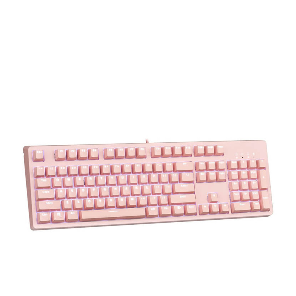 Bàn phím cơ E-Dra EK3104 Dream Pink Red Huano Switch