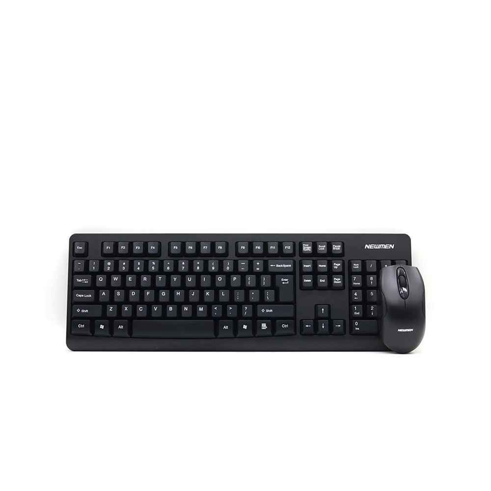 Bộ bàn phím chuột không dây Newmen K122 (Black)