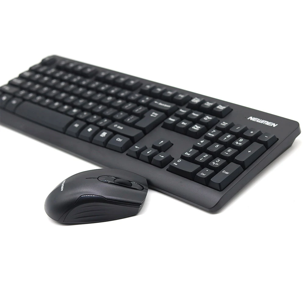 Bộ bàn phím chuột không dây Newmen K122 (Black)
