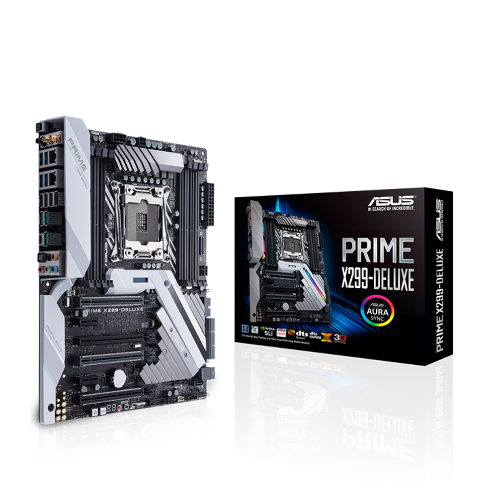 Mainboard Asus PRIME X299-DELUXE (Intel X299, LGA 2066, ATX, 8 khe RAM DDR4)
