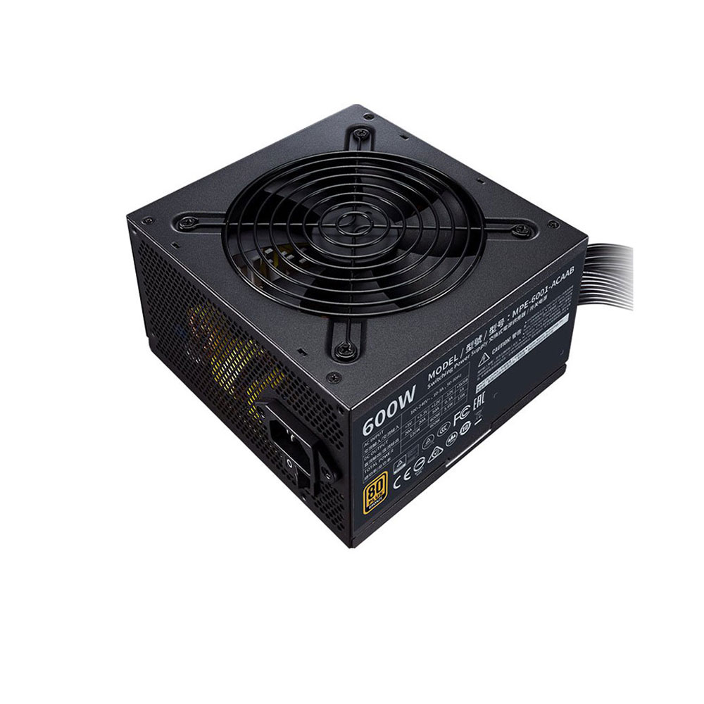 Nguồn máy tính Cooler Master MWE 600 BRONZE – V2 230V 80 Plus Bronze