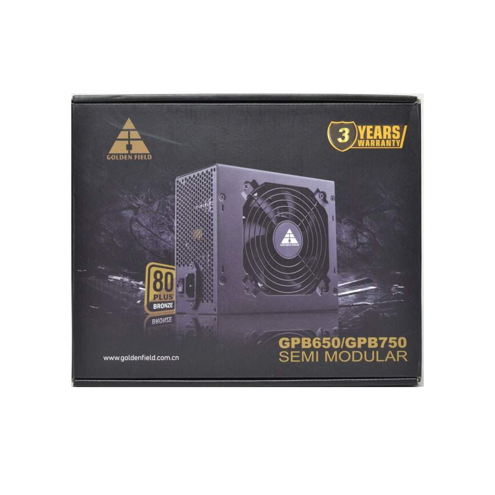 Nguồn máy tính Golden Field GPB750 80 Plus Bronze