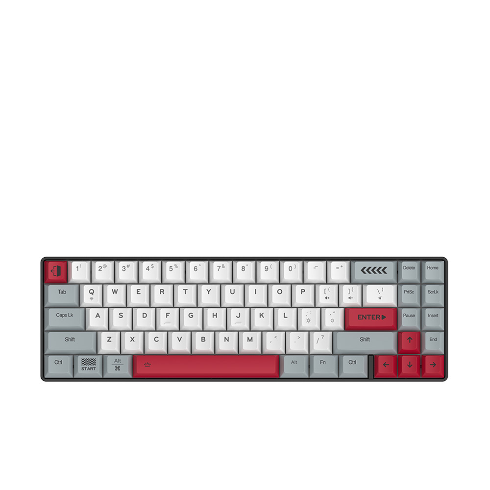 Bàn phím cơ DareU EK871 Bluetooth Red Switch
