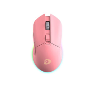 Chuột máy tính DareU EM901 RGB Wireless (Pink)