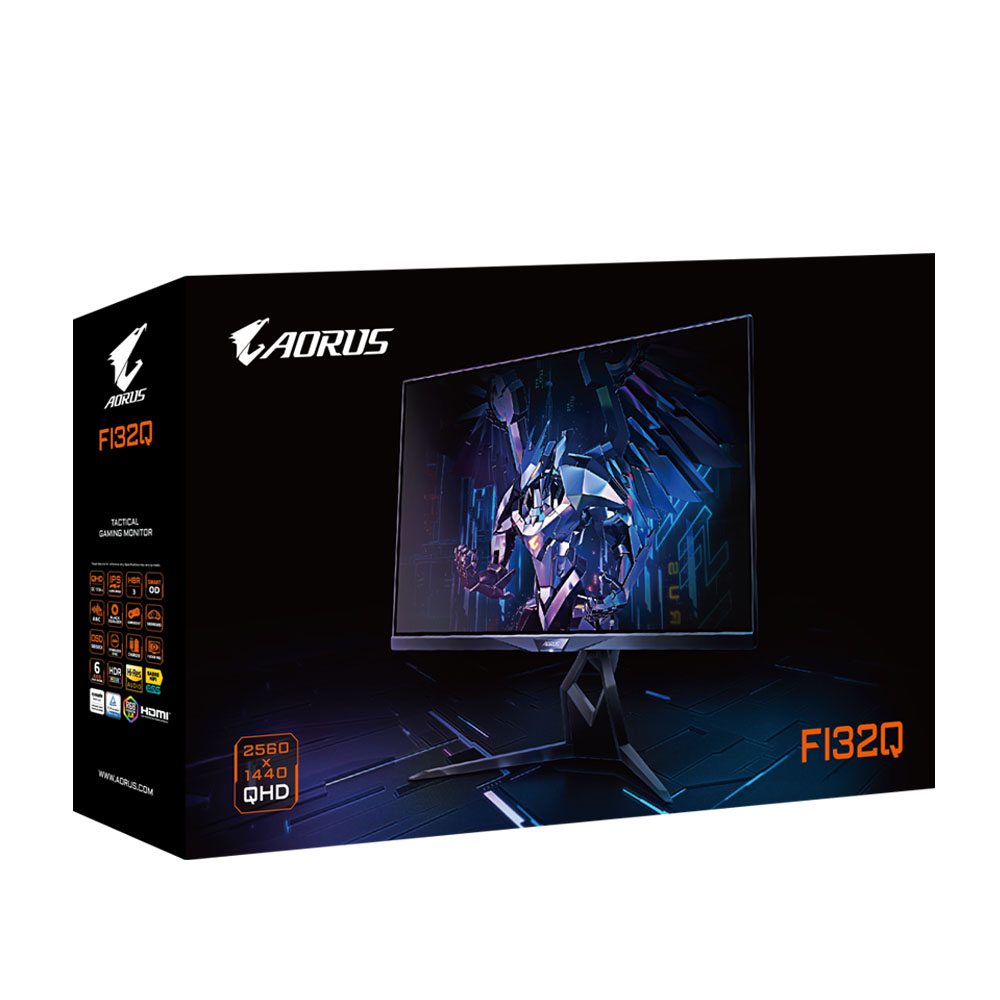 Màn hình Gigabyte Aorus FI32Q (32inch | QHD | IPS | 165Hz | Flat)