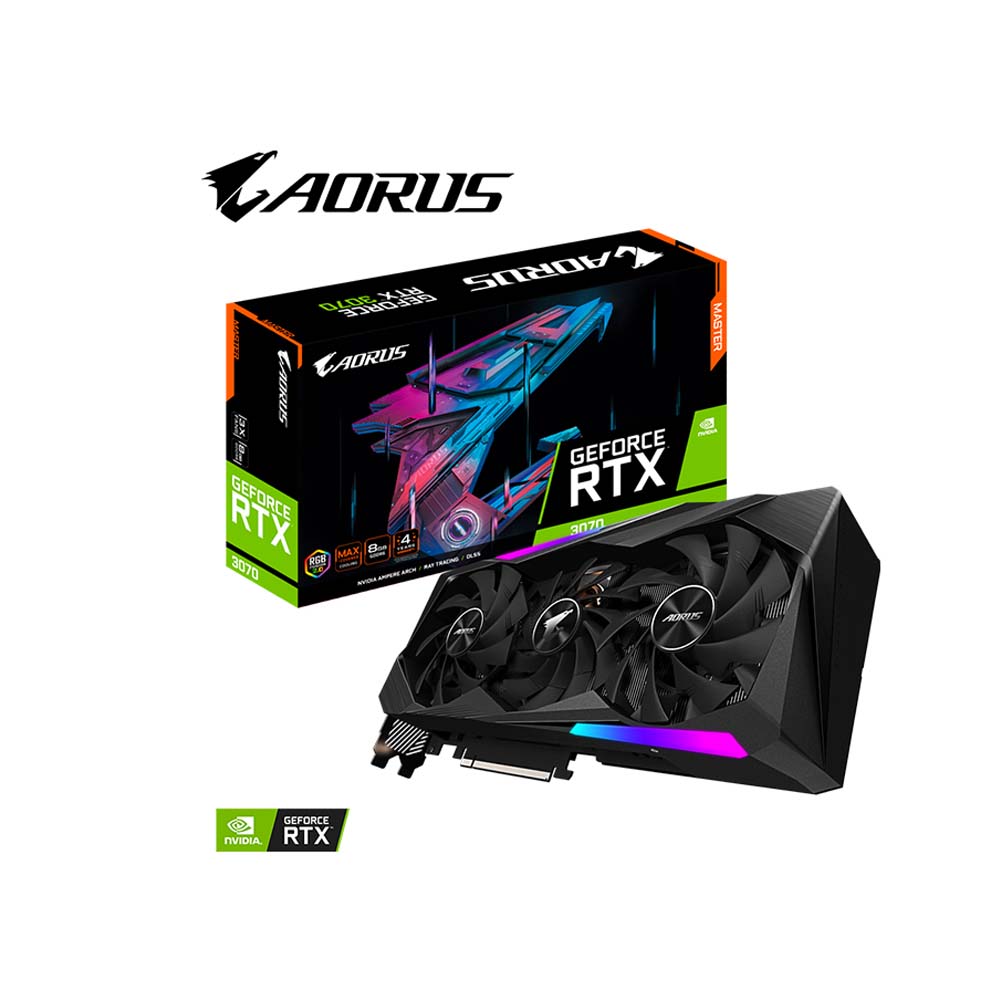 Card màn hình Gigabyte Aorus GeForce RTX 3070 MASTER (GV-N3070AORUS M-8GD)