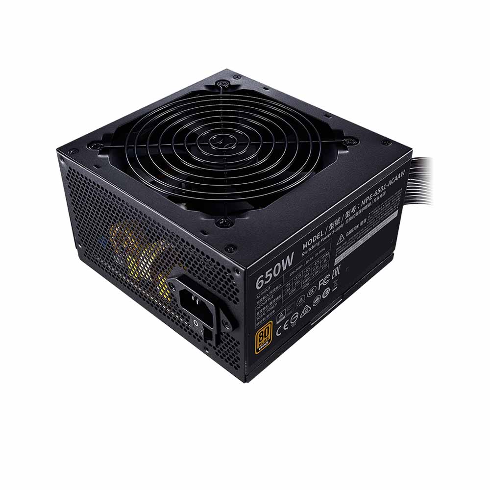 Nguồn máy tính Cooler Master MWE 650 Bronze – V2 Full Range 80 Plus Bronze