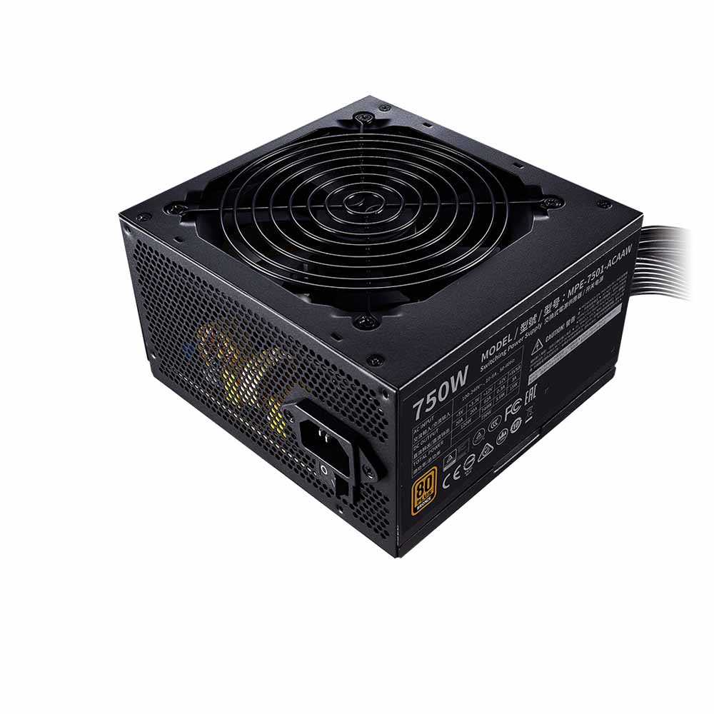 Nguồn máy tính Cooler Master MWE 750 Bronze – V2 Full Range 80 Plus Bronze