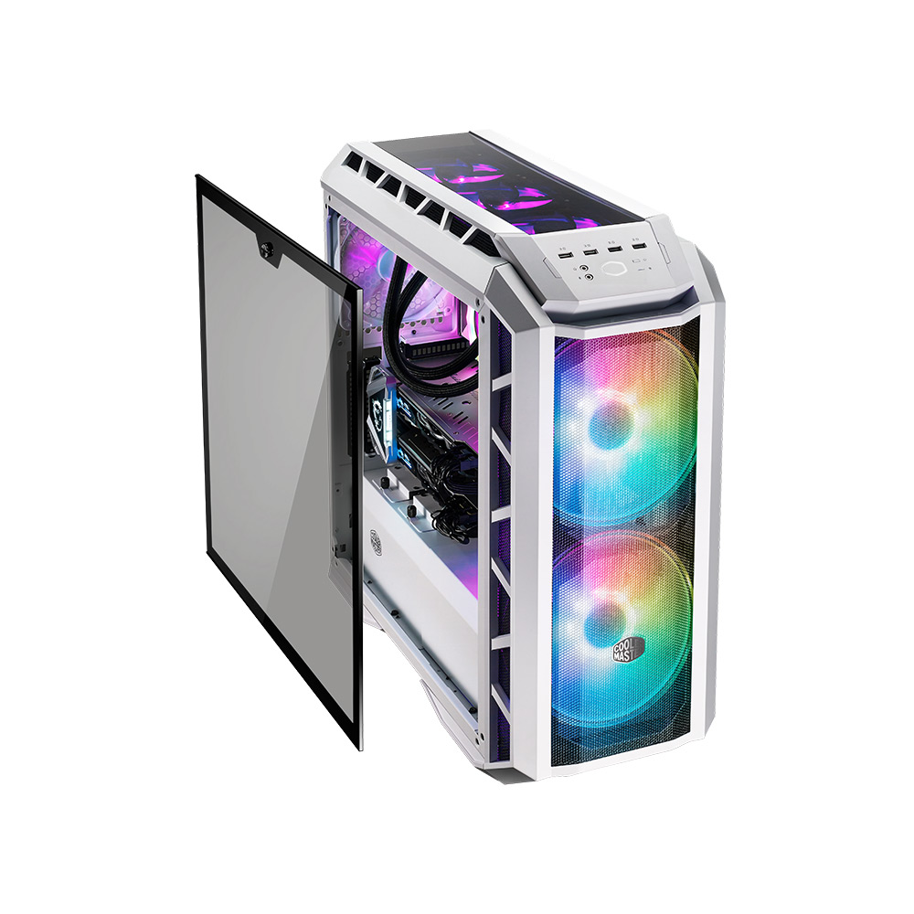 Vỏ Case Cooler Master MasterCase H500P Mesh White ARGB