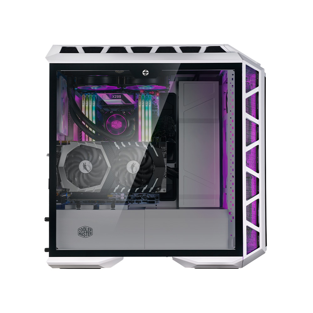 Vỏ Case Cooler Master MasterCase H500P Mesh White ARGB