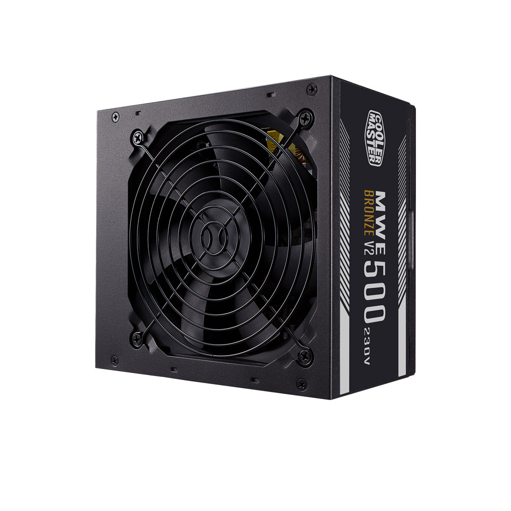 Nguồn máy tính Cooler Master MWE 500 BRONZE – V2 230V 80 Plus Bronze