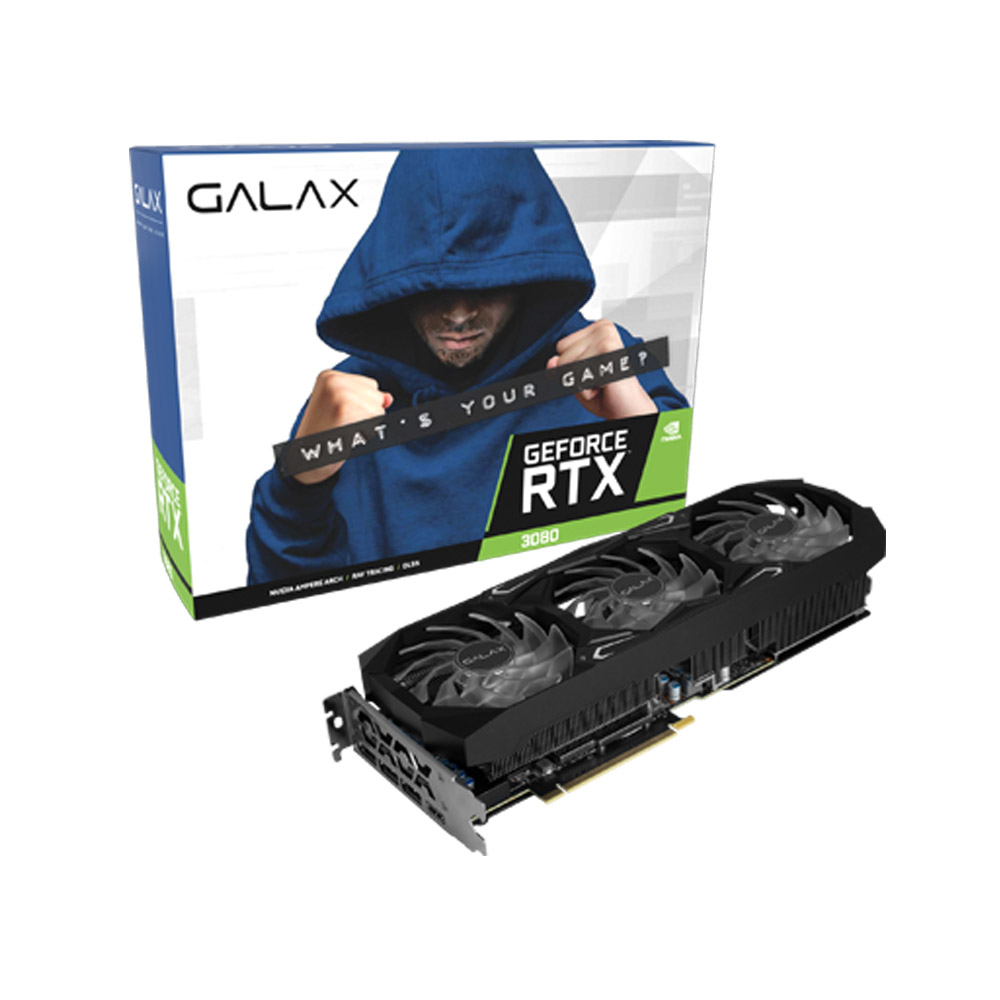 Card màn hình Galax GeForce RTX 3080 SG 1-Click OC