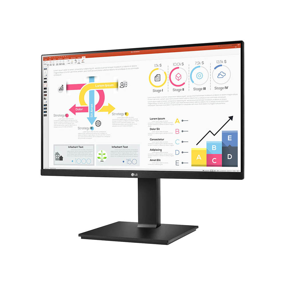Màn Hình LG 24QP750-B (24inch | IPS | QHD | 75Hz | FreeSync)