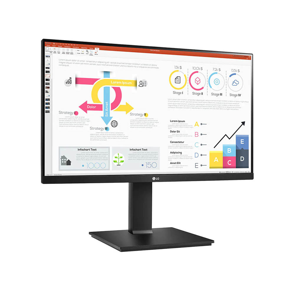 Màn Hình LG 24QP750-B (24inch | IPS | QHD | 75Hz | FreeSync)