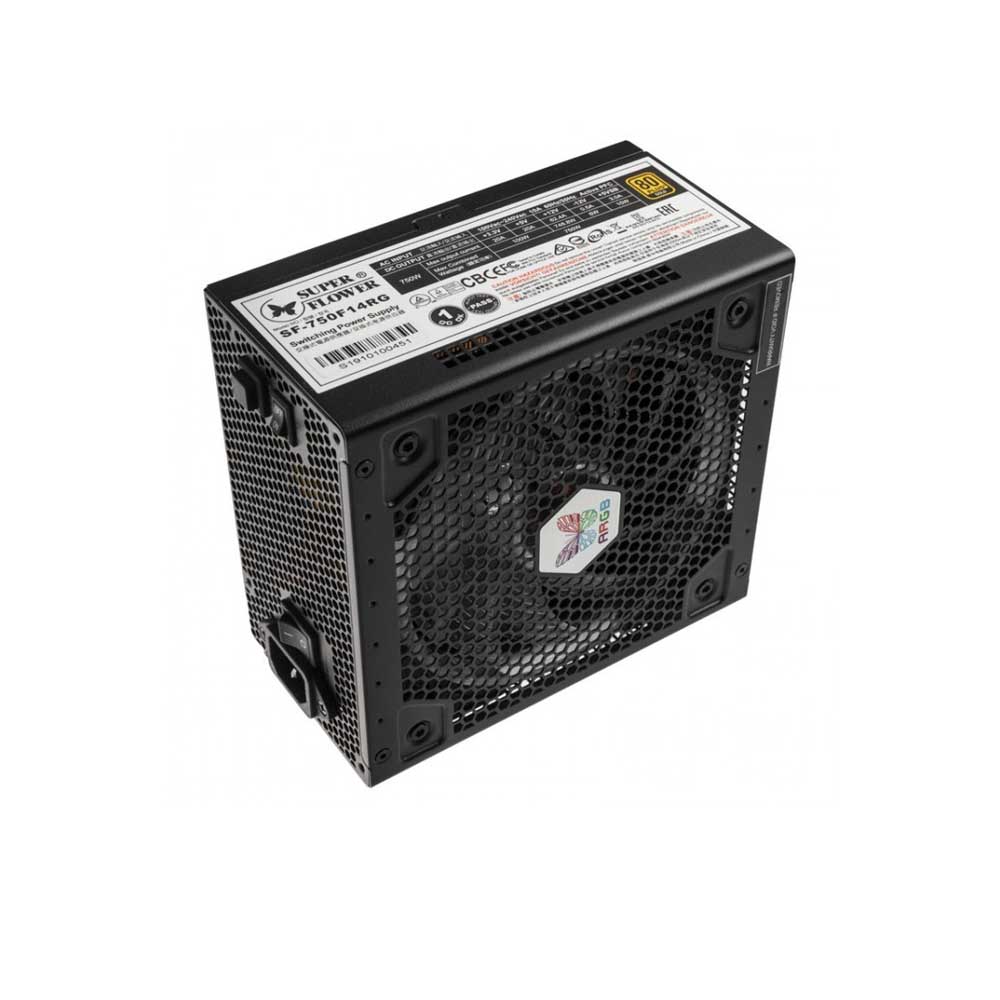 Nguồn máy tính Super Flower Leadex III Gold ARGB 750W 80 Plus Gold (Black)