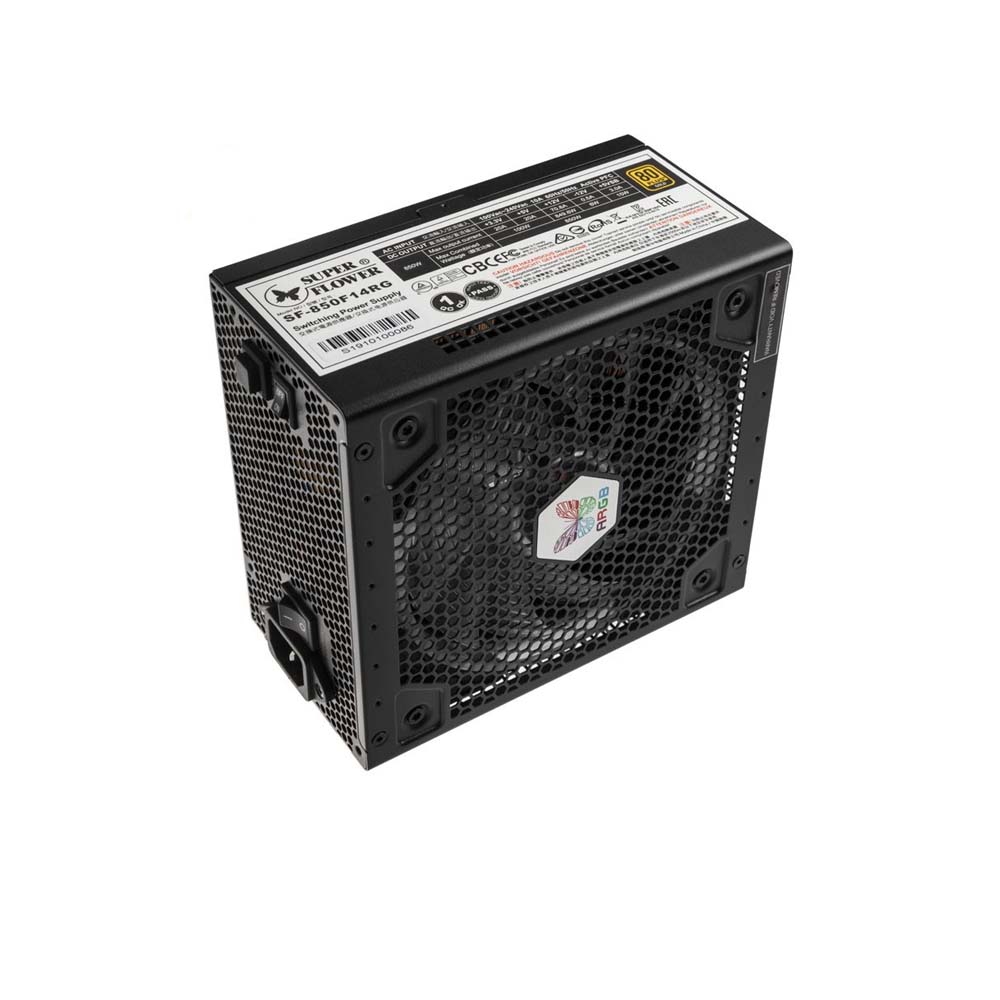 Nguồn máy tính Super Flower Leadex III Gold ARGB 850W 80 Plus Gold (Black)