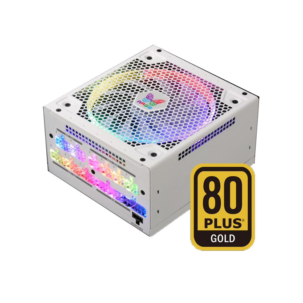 Nguồn máy tính Super Flower Leadex III Gold ARGB 850W 80 Plus Gold (White)