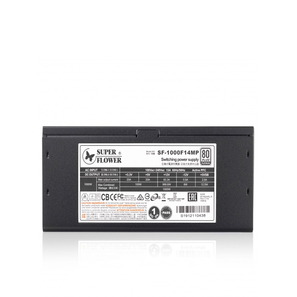 Nguồn máy tính Super Flower Leadex Platinum SE 1000W 80 Plus Platinum