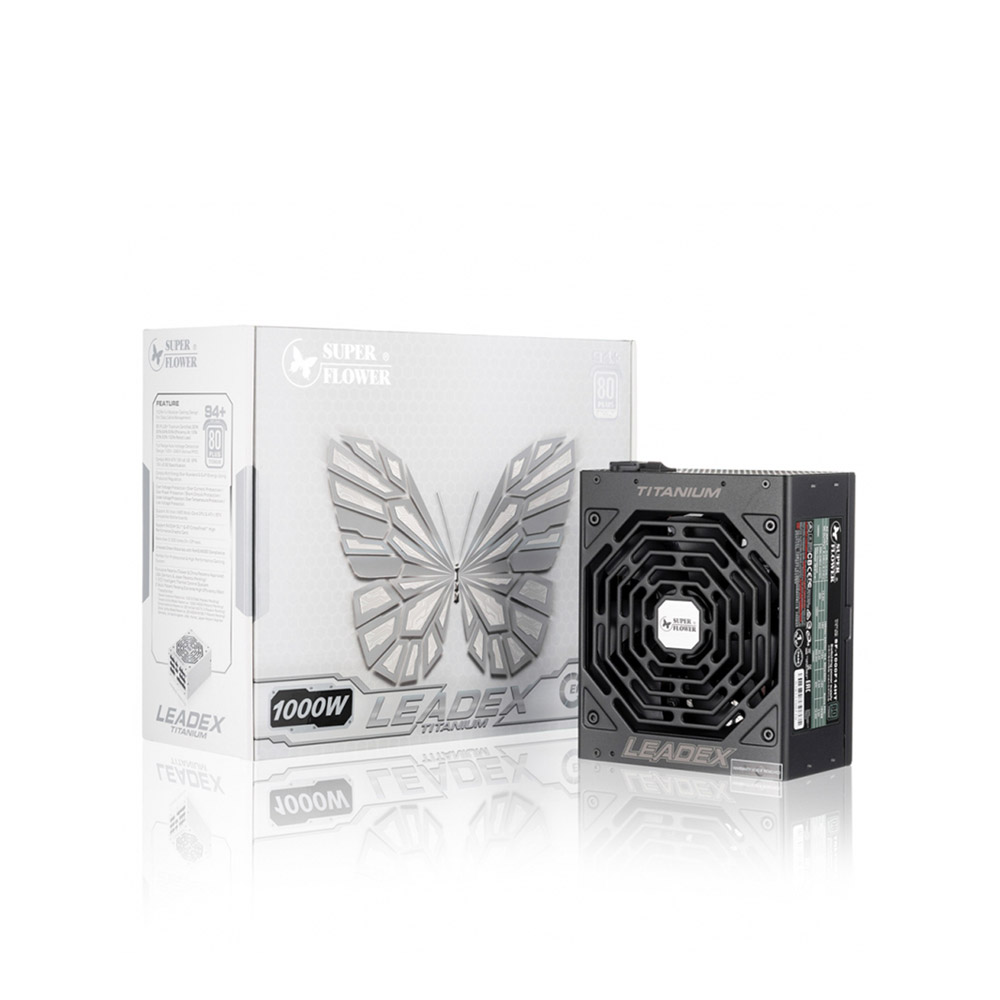 Nguồn máy tính Super Flower Leadex Titanium 1000W 80 Plus Titanium