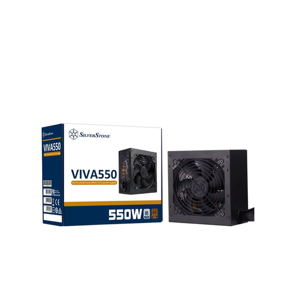 Nguồn máy tính SilverStone VIVA 550 Bronze SST-VA550-B 80 Plus Bronze