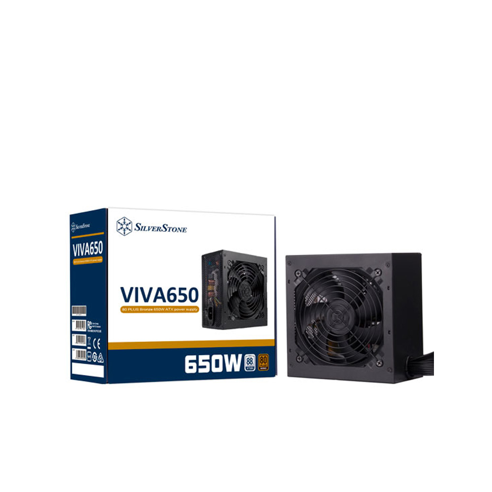 Nguồn máy tính SilverStone VIVA 650 Bronze SST-VA650-B 80 Plus Bronze