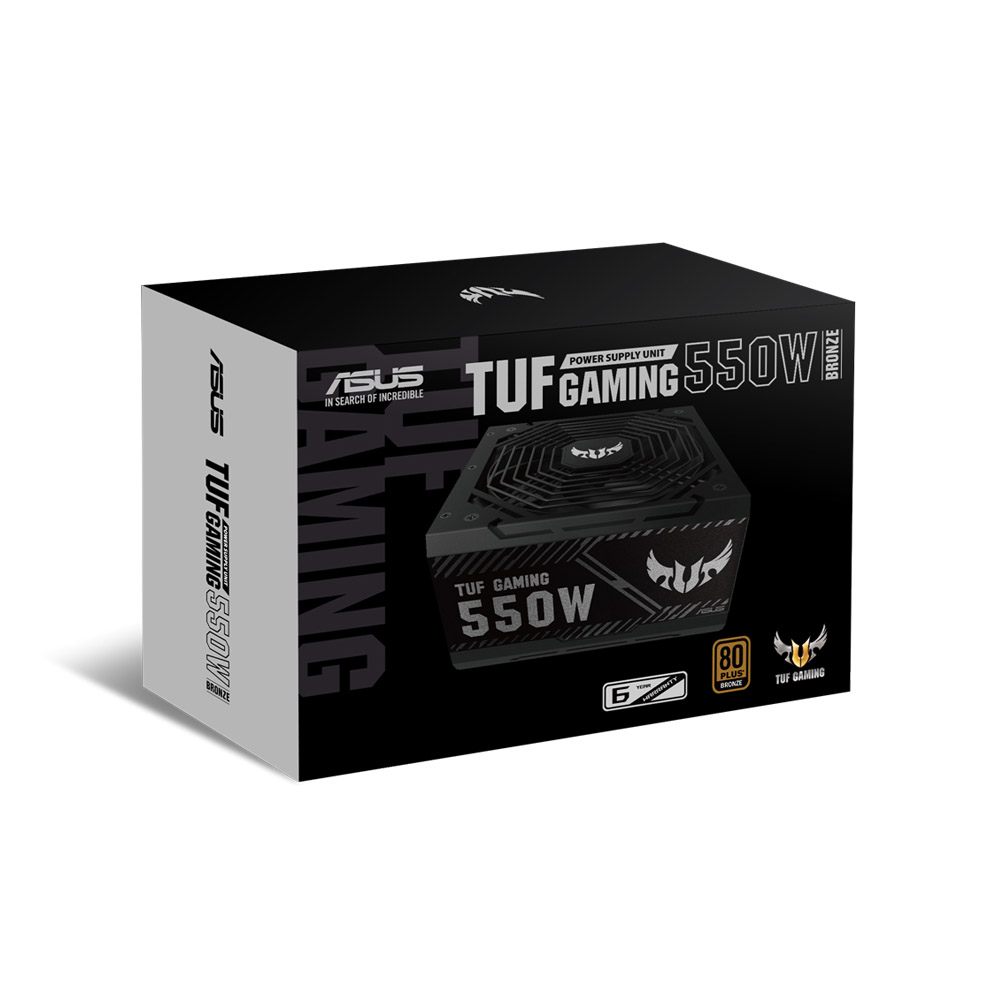 Nguồn máy tính Asus TUF-GAMING-550B 80 Plus Bronze