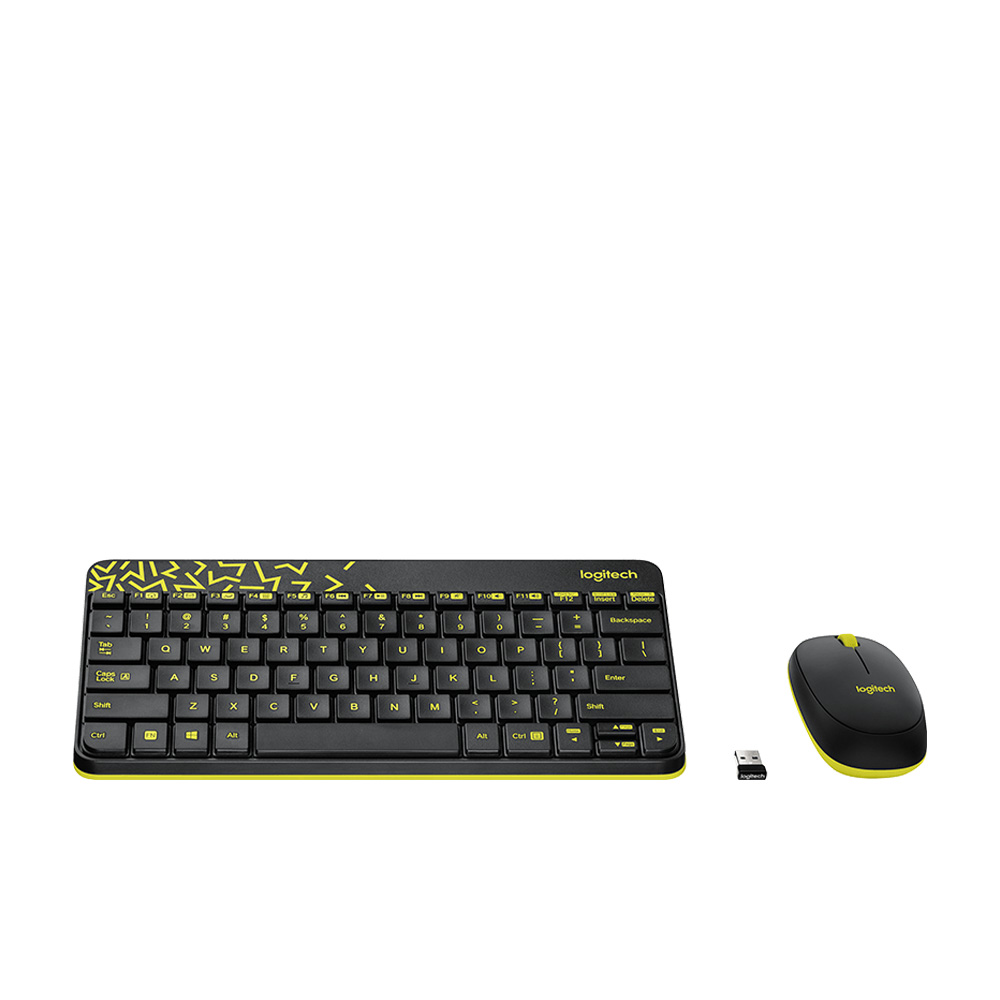 Bộ bàn phím chuột không dây Logitech MK240 Wireless
