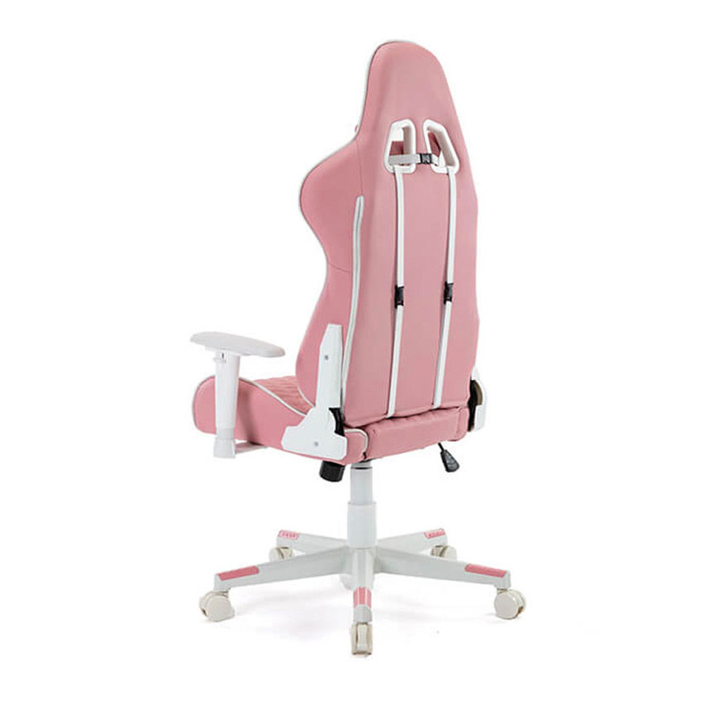 Ghế chơi game Warrior Raider Series WGC206 – White/Pink