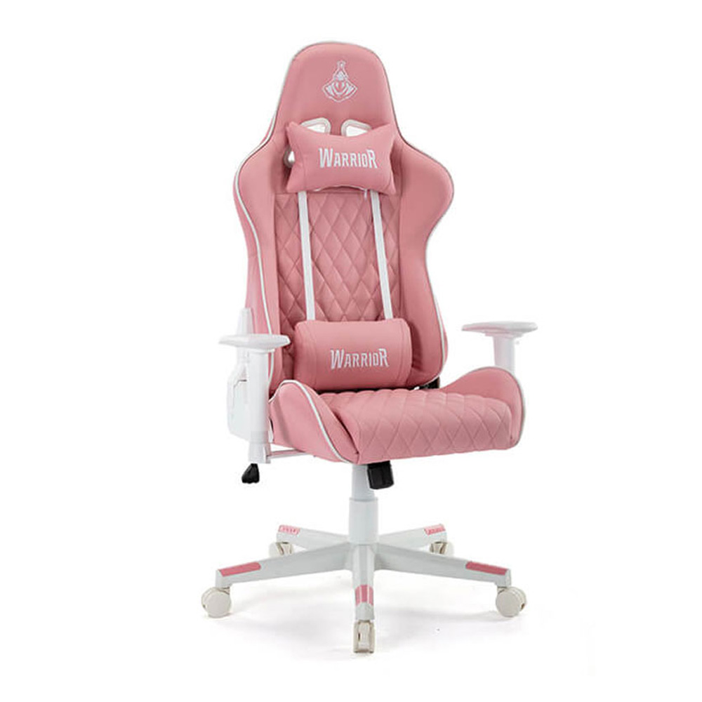 Ghế chơi game Warrior Raider Series WGC206 – White/Pink