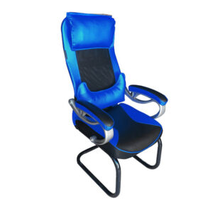 Ghế chơi game HQ-G62 (Khung đúc, chân sắt, xanh dương)