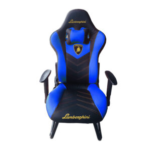 Ghế chơi game Lamborghini chân quỳ (Xanh dương)