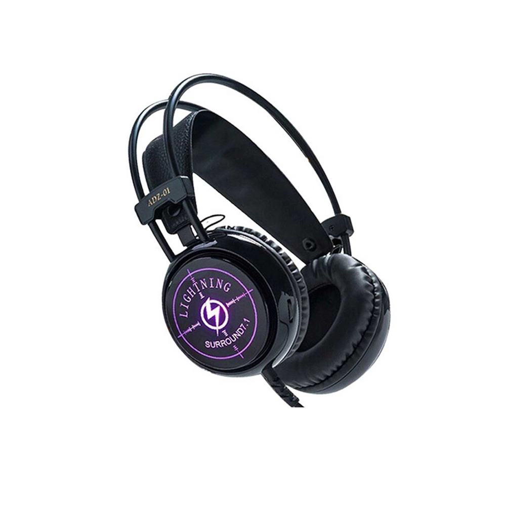 Tai nghe Lightning ADZ-01 7.1 Surround Gaming Led RGB (Black)