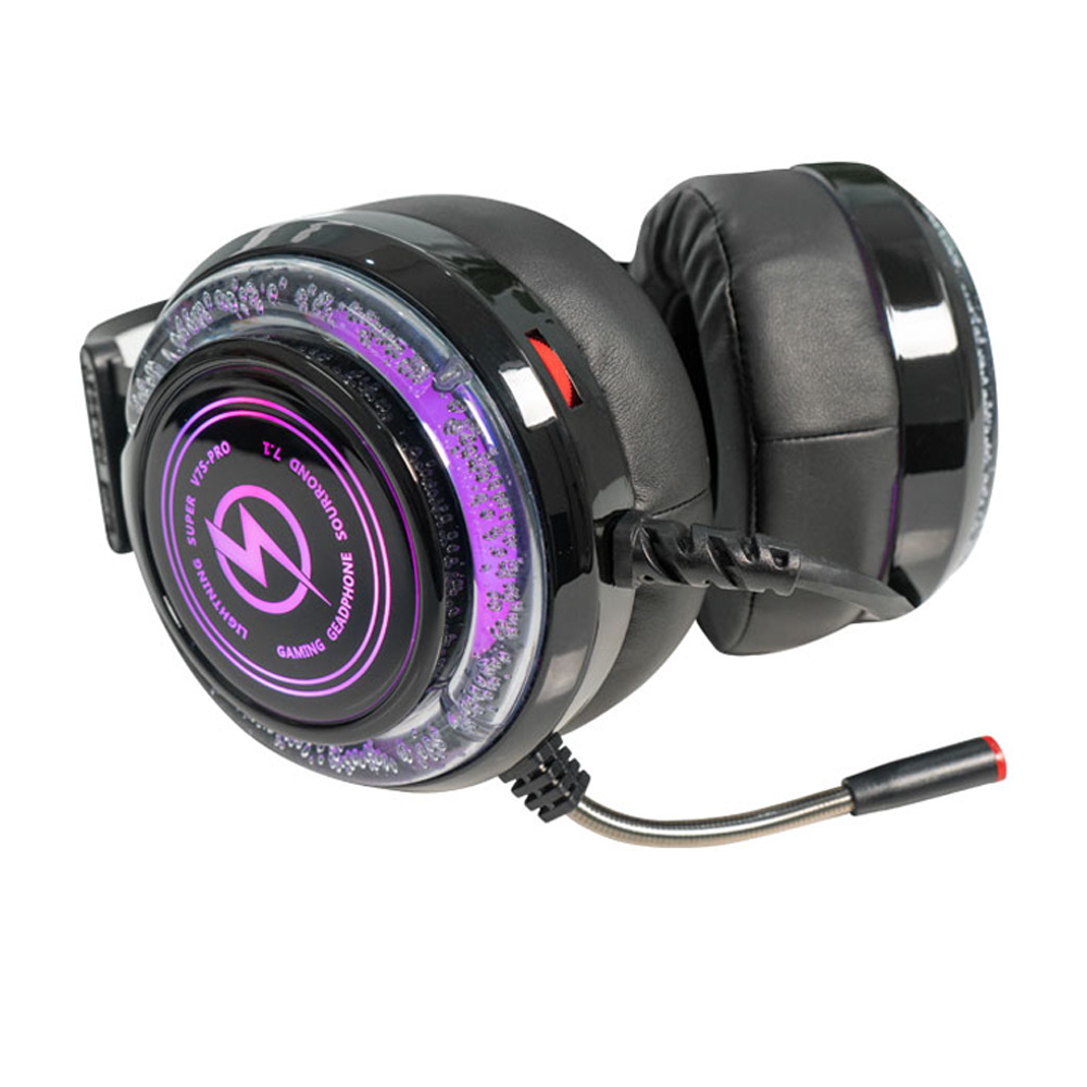 Tai nghe Lightning ADZ-01 7.1 Surround Gaming Led RGB (Black)