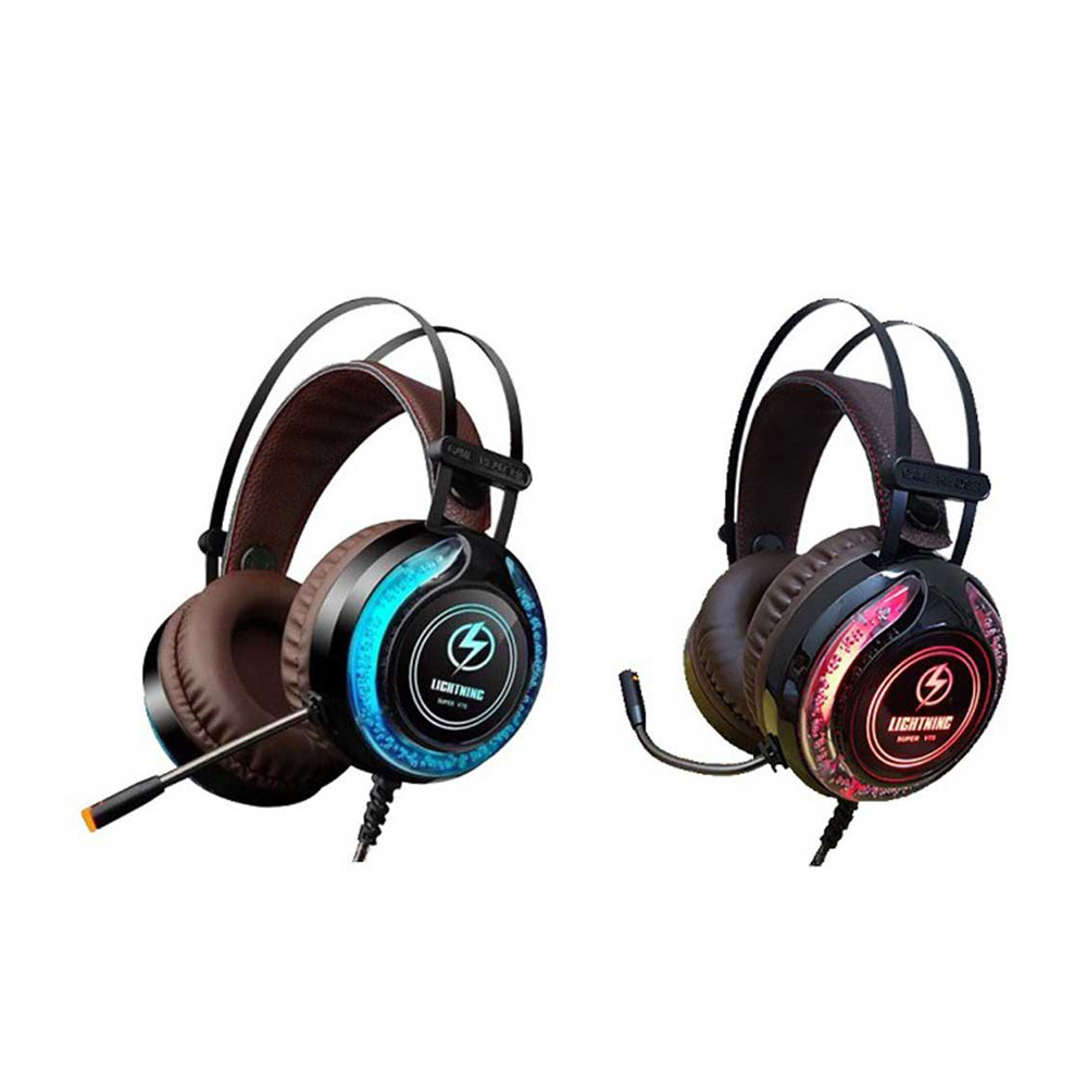 Tai nghe Lightning Super V7S Pro 7.1 (Black)