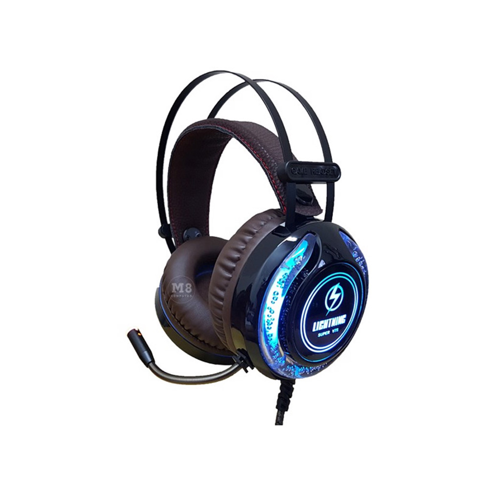 Tai nghe Lightning Super V7S Pro 7.1 (Black)
