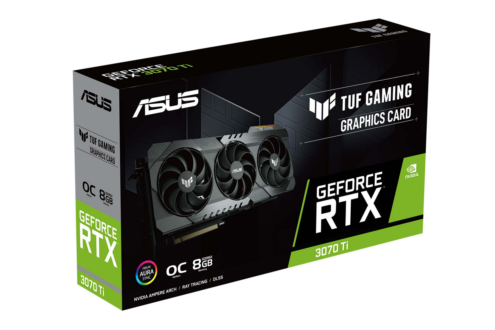 Card màn hình Asus TUF GeForce RTX 3070Ti OC Gaming – like new