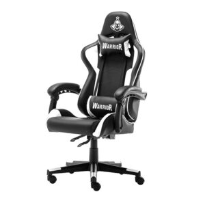 Ghế chơi game Warrior Crusader WGC102 – Black/White