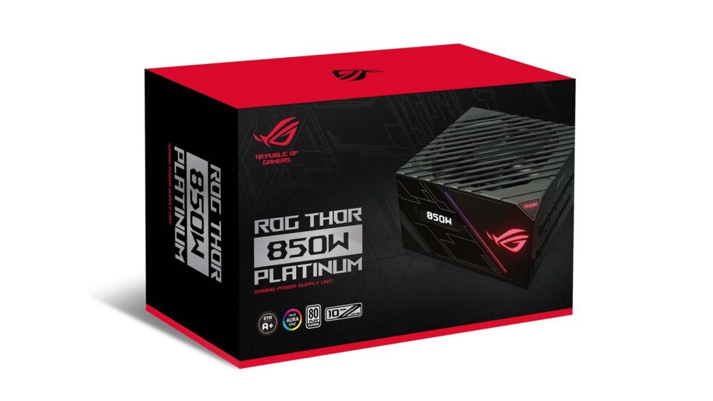 Nguồn máy tính Asus ROG-THOR-850P 80 Plus Platinum