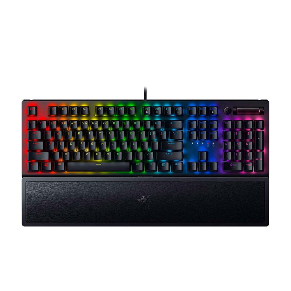 Bàn phím Razer BlackWidow V3 Mechanical US Layout Green Switch