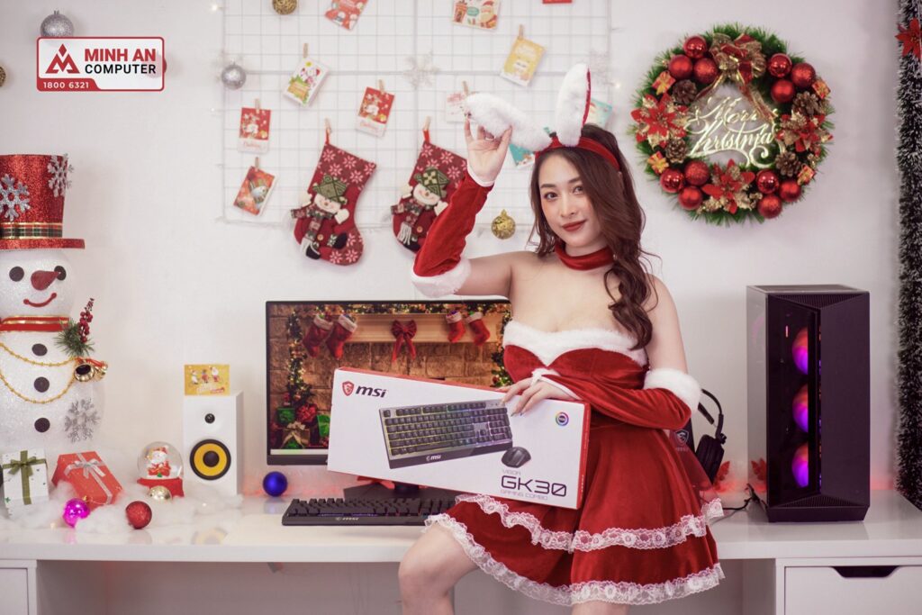 Bộ phím chuột máy tính MSI GK30 + GM11