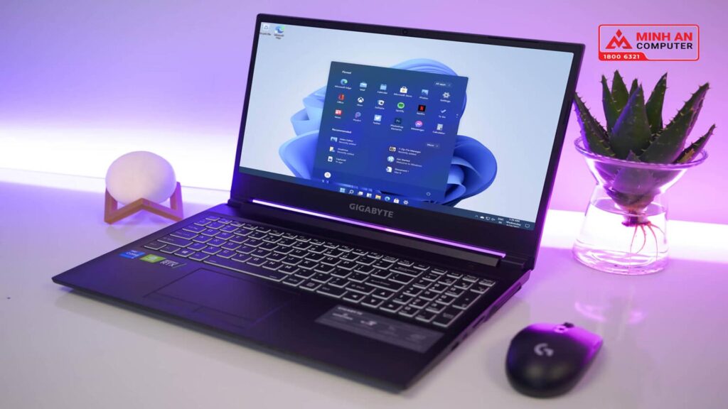 Laptop Gigabyte G5 MD 51S1123SH (15.6 inch FHD | i5-11400H | RTX 3050Ti | RAM 16GB | SSD 512GB | Win10 | Black)