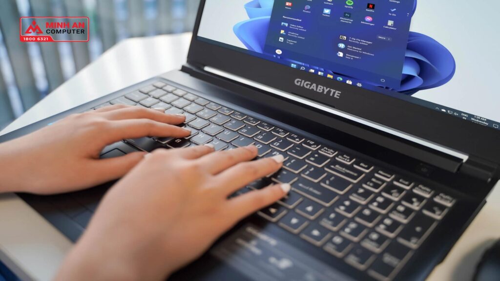 Laptop Gigabyte G5 MD 51S1123SH (15.6 inch FHD | i5-11400H | RTX 3050Ti | RAM 16GB | SSD 512GB | Win10 | Black)