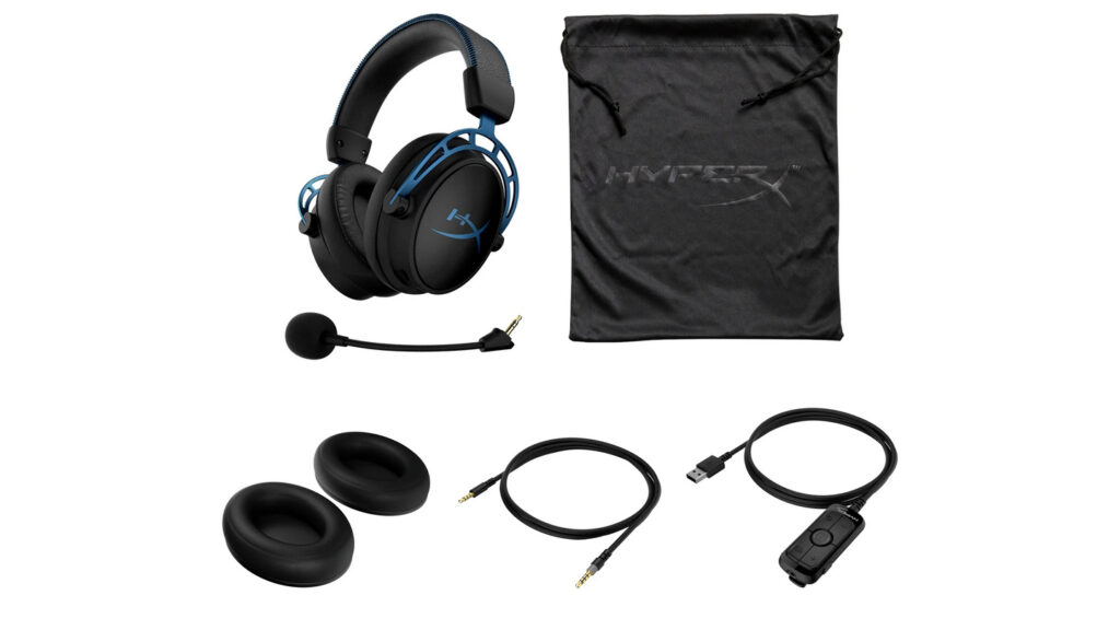 Tai nghe Kingston HyperX Cloud Alpha S Blue 7 Tai nghe Kingston HyperX Cloud Alpha S Blue